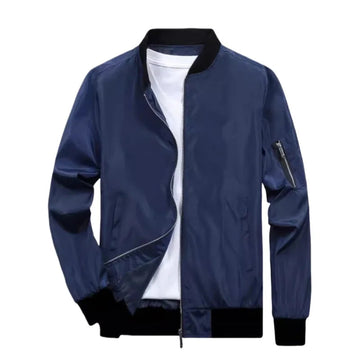 AIDASE  -  Sports Windbreaker Zip Up Coat with Pockets Clothing Spring Autumn Men's Bomber Jacket Casual Lightweight Jacket For Men aidase-shop